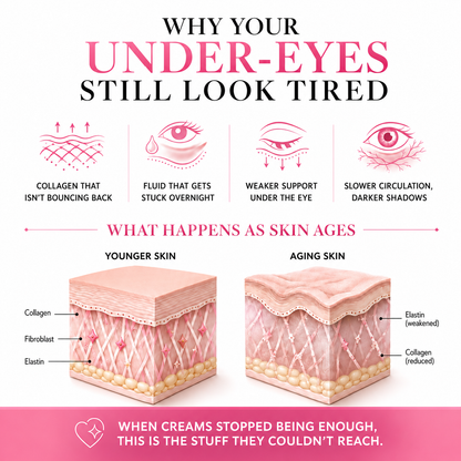 Auralis™ Hands-Free Red Light Therapy Glasses for Dark Circles & Puffiness